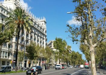 La avenida Diagonal de Barcelona, donde se ha trasladado Marco de Comunicación. FOTO: Marco de Comunicación