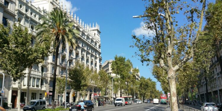 La avenida Diagonal de Barcelona, donde se ha trasladado Marco de Comunicación. FOTO: Marco de Comunicación