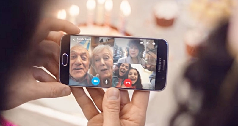 Skype permite hacer videollamadas grupales