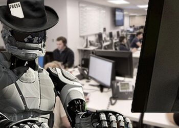Periodistas y Robots: codo a codo en la redacción. Flickr/ Algunos Derechos Reservados*