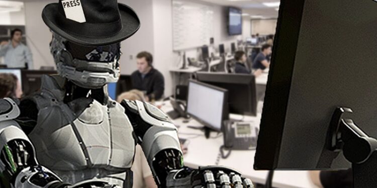 Periodistas y Robots: codo a codo en la redacción. Flickr/ Algunos Derechos Reservados*