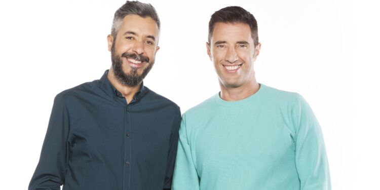 Dani Garrido y Joseba Larrañaga, presentadores de 'Minuto #0'