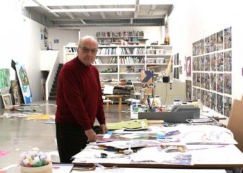 Luis Gordillo, el artista invitado de esta edición de la feria Estampa. FOTO: estampa.org