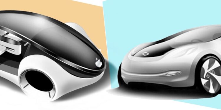 Conceptos de coche del futuro de Apple y Samsung