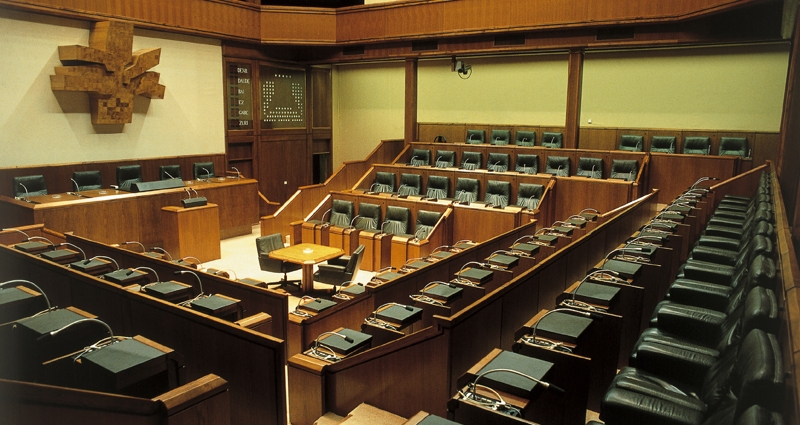 El Parlamento vasco. FOTO: Wikimedia Commons.