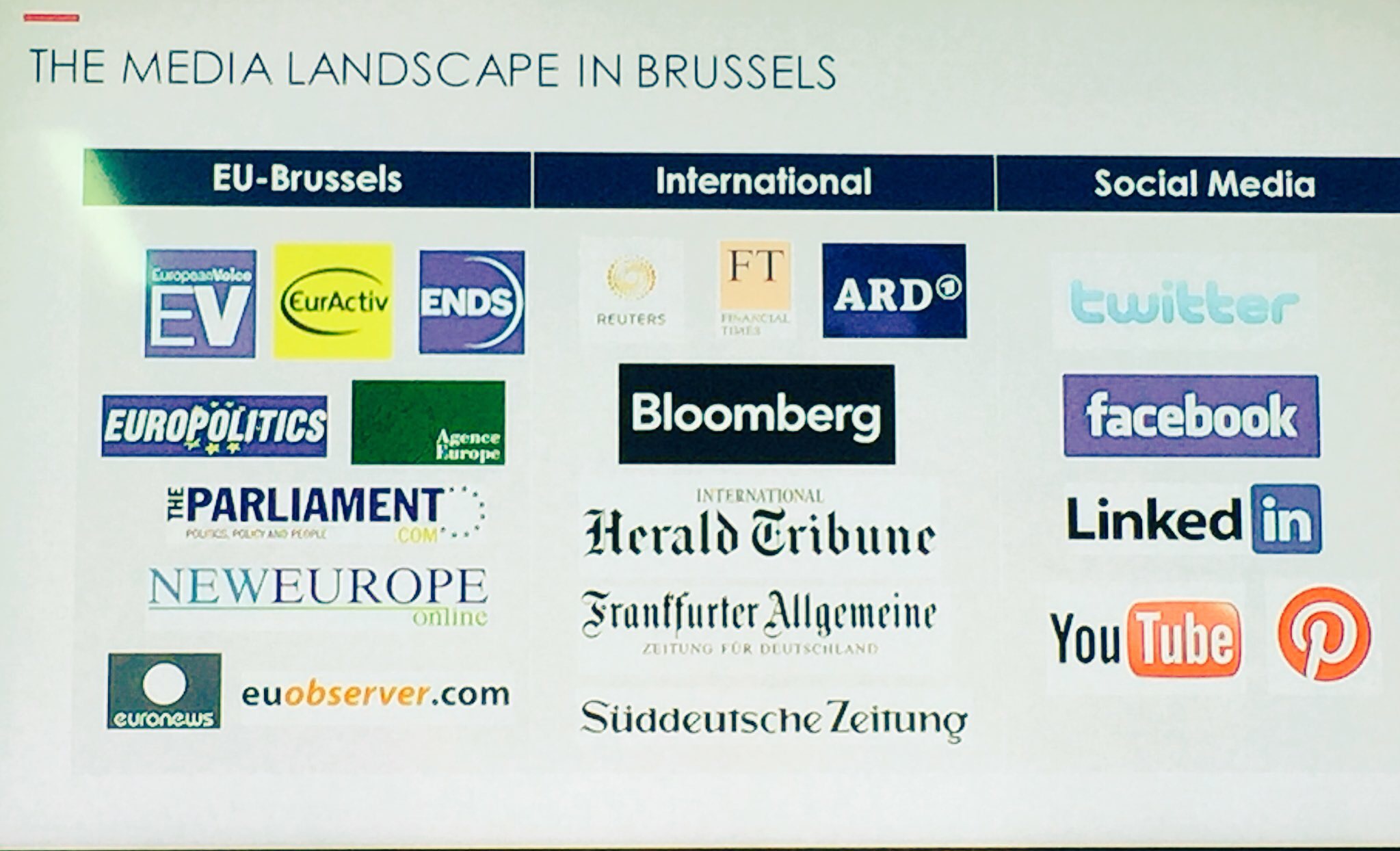 lobby medios de comunicacion bruselas