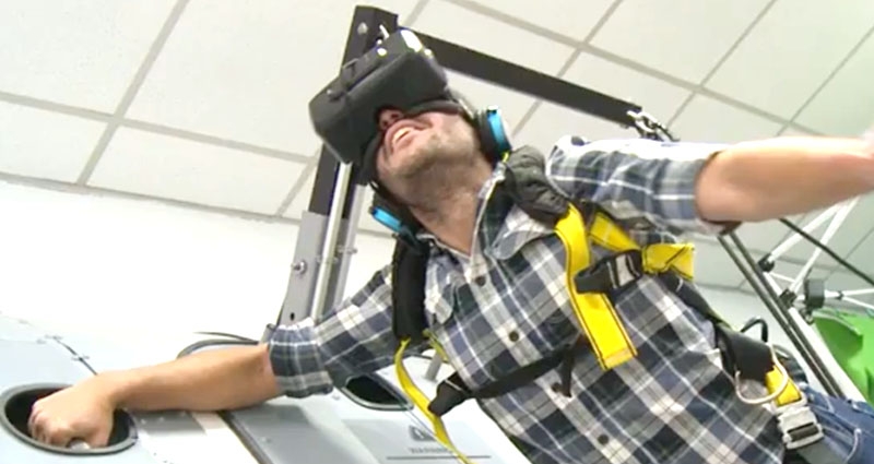 Algunas puestas en escena de la realidad virtual para las marcas son simplemente aventuras extremas.