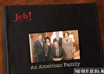 Una captura de pantalla del vídeo realizado por MAS Consulting para la campaña de Jeb Bush. FOTO: Youtube.