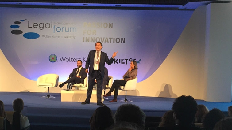 Imagen de la sesión "Reputación, Comunicación y Redes sociales" de Legal Management Forum 2016