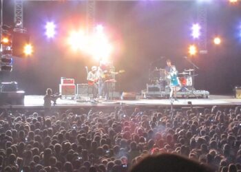 Un concierto de Amaral en el Sonorama Ribera. FOTO: Wikimedia Commons.