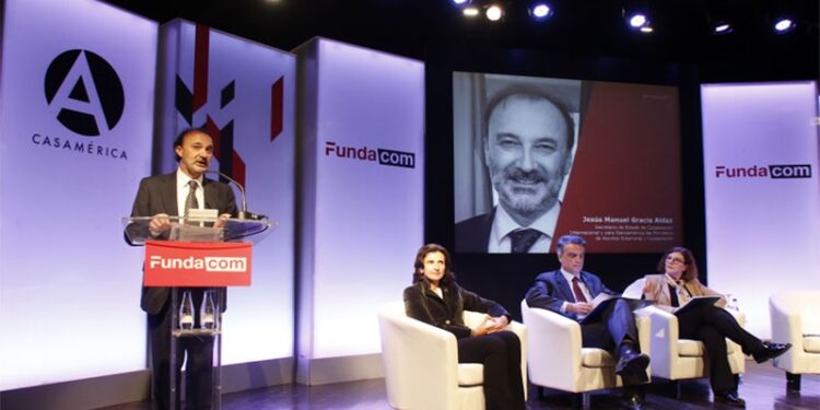 Imagen de la presentación de Fundacom en Casa América / Foto: Dircom