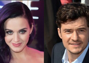 Katy Perry y Orlando Bloom.