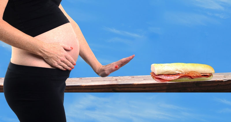 Embarazada que no comer