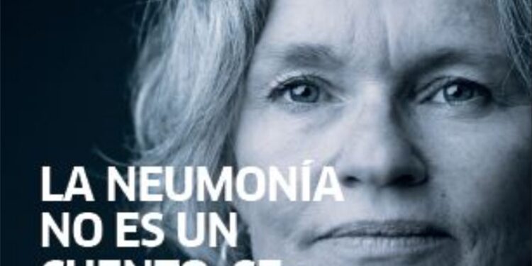 Imagen de la campaña para informar sobre la neumonía neumocócica
