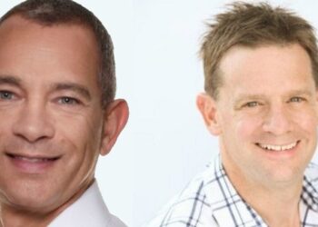 David Gosen Director Gerente de Internacional y Simon Hayhurst Senior Prodcut Vicepresident