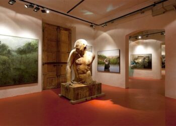 Imagen de una de las salas del Museo Europeo de Arte Moderno
