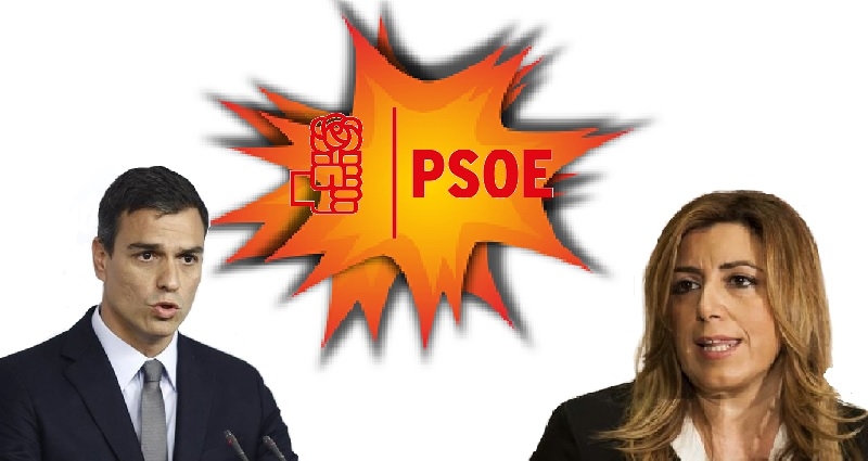 Pedro Sánchez y Susana Díaz