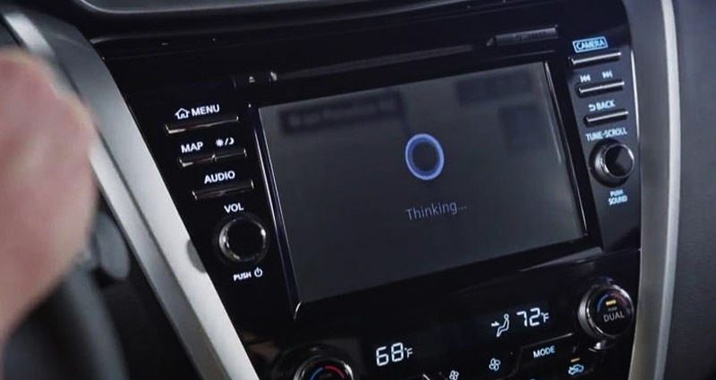 Cortana se sube a los coches de Nissan