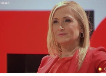 Cristina Cifuentes durante su entrevista en 'Chester in love'