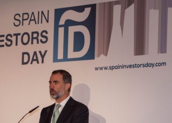 Felipe VI, durante la inauguración de la VII edición del Spain Investors Day. FOTO: Estudio de Comunicación.