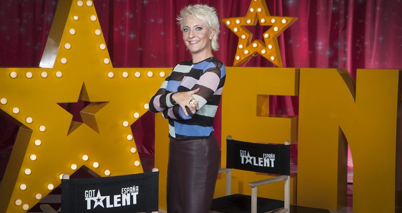 Eva Hache en una imagen promocional de la segunda temporada de 'Got Talent'