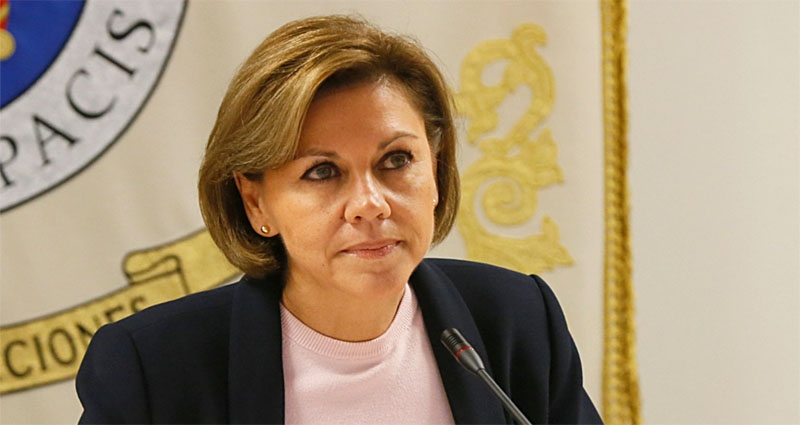 María Dolores de Cospedal, ministra de Defensa (Fuente: Ministerio de Defensa)