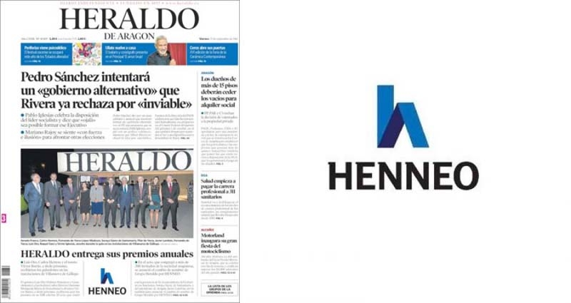 Cambio de nombre de Grupo Heraldo a HENNEO. Foto: Archivo