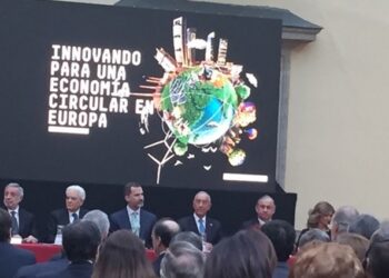El rey Felipe VI en la XI Cumbre de Cotec Europa. FOTO: Twitter / @KreabIberia