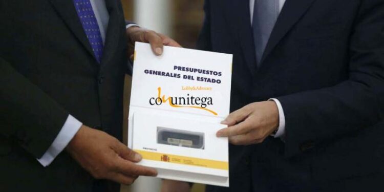 La imagen que acompaña el informe de Comunitega sobre los Presupuestos Generales del Estado 2017. FOTO: Comunitega.