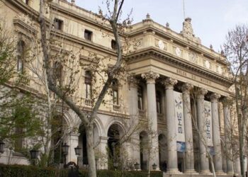 El edificio de la Bolsa en Madrid en una imagen de archivo.