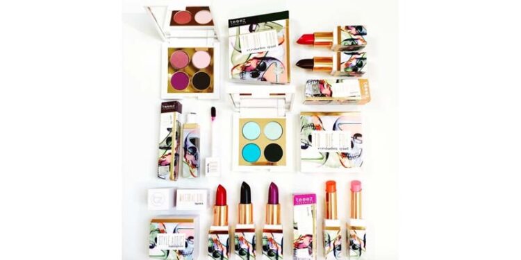 Algunos de los productos de Teeez Cosmetics. FOTO: Sheridan Comunicación.