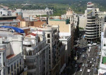 Edificios en Madrid en una imagen de archivo.