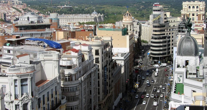 Edificios en Madrid en una imagen de archivo.