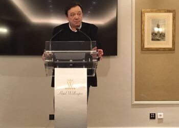 José Antonio Abellán esta mañana durante la rueda de prensa en un hotel de Madrid