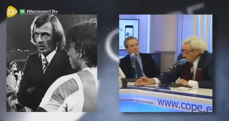 Fotograma de la emisión de 'Herrera en 13TV' el pasado viernes 17 de febrero