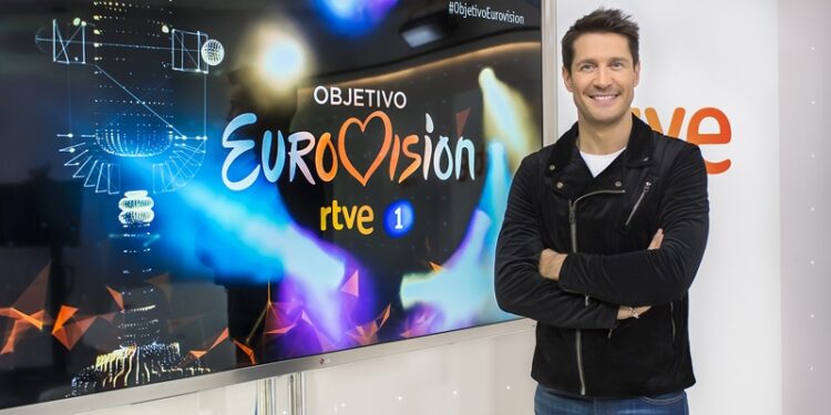 Jaime Cantizano, presentador de 'Objetivo Eurovisión'