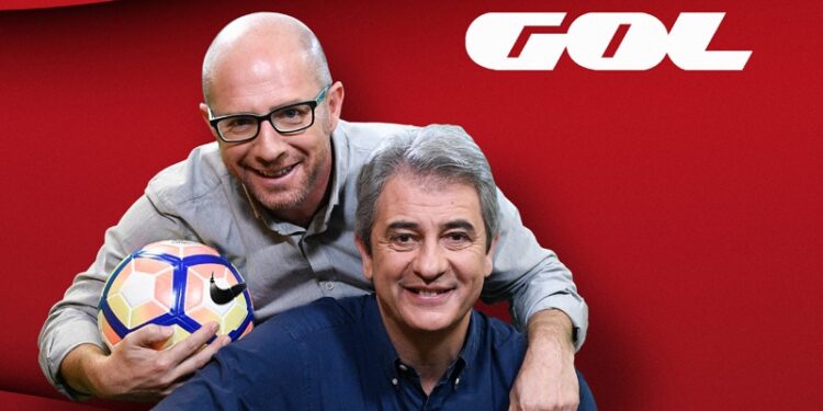 Jesús Gallego y Manolo Lama en una de las imágenes promocionales de 'El Golazo de GOL'