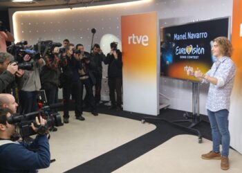 Manel Navarro, candidato de España Eurovisión 2017 (Foto @RTVE_Com)