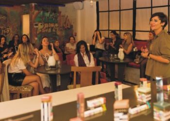 El acto organizado por Sheridan Comunicación para Teeez. FOTO: sheridancomunicacion.es