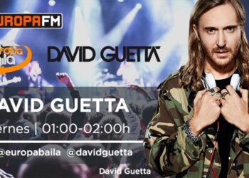 David Guetta en una de las fotos promocionales de 'Europa Baila' (Europa FM)