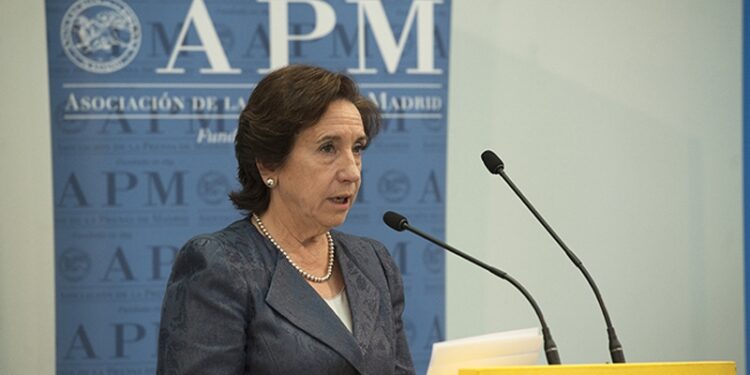 Victoria Prego, presidenta de la APM y Adjunta al Director de El Independiente