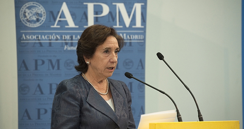 Victoria Prego, presidenta de la APM y Adjunta al Director de El Independiente