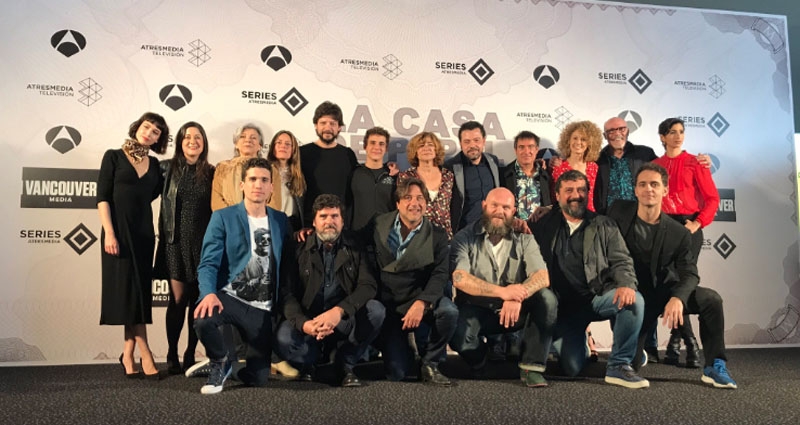 Reparto de 'La Casa de Papel'