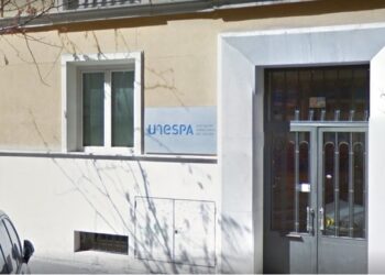 La sede de UNESPA en Madrid. FOTO: Google Maps.