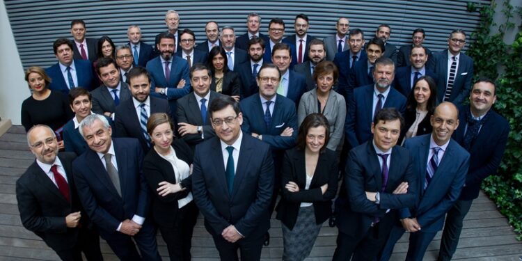 El equipo directivo de Llorente & Cuenca en una imagen de archivo.