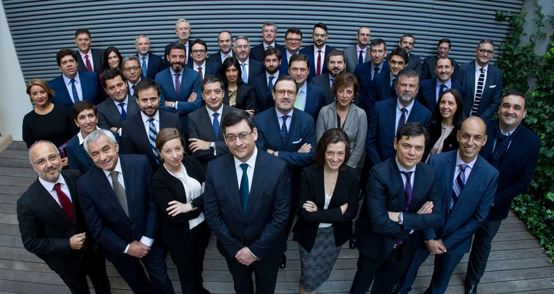 El equipo directivo de Llorente & Cuenca en una imagen de archivo.