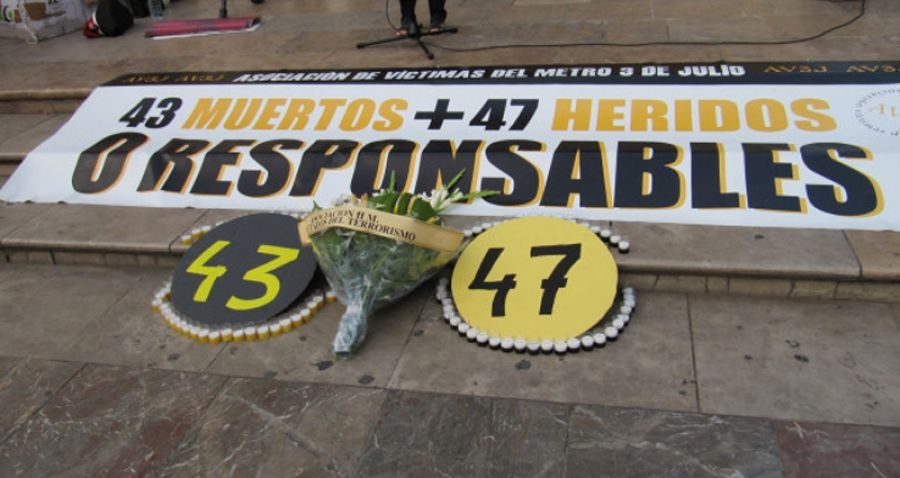 Imagen de la asociación de víctimas de la tragedia del metro de valencia