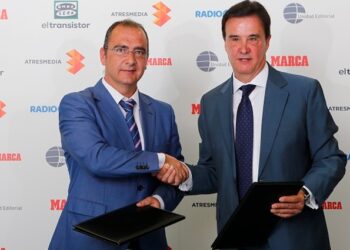 Juan Ignacio Gallardo (director de 'Marca') y José Ramón de la Morena (director de 'El Transistor' de Onda Cero)