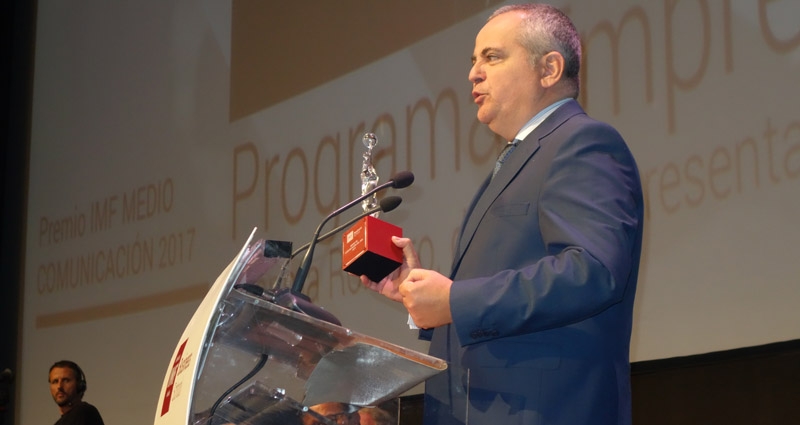 Juanma Romero, presentador y director de 'Emprende'