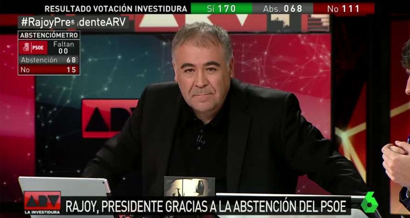 Antonio García Ferreras, director de 'Al Rojo Vivo' (laSexta)